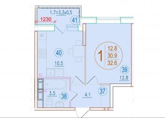 Продам 1-комнатную квартиру, 32.6 м2, Ростов-на-Дону, ЖК Западная Резиденция, жилой комплекс Западная Резиденция, лит9