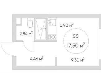 Продажа квартиры студии, 17.5 м2, Москва, Автомобильный проезд, 4, Автомобильный проезд