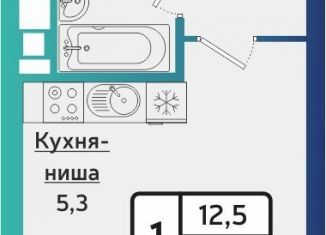 Продаю квартиру студию, 25.7 м2, Ижевск, Индустриальный район, улица Васнецова