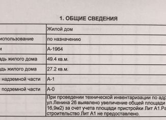 Продажа дома, 76.6 м2, хутор Черноморский, улица Ленина, 26