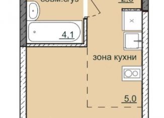 Продажа квартиры студии, 22 м2, Ижевск, ЖК Ежевика