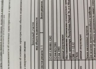 Продается земельный участок, 12 сот., деревня Новотроицк, Кокшайская улица, 97