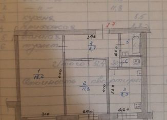 Продам 2-ком. квартиру, 51.4 м2, Выкса, улица 1 Мая, 30