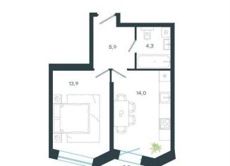 Продам 1-ком. квартиру, 38.6 м2, Москва, ЖК Левел Стрешнево, Волоколамское шоссе, 81/2с2