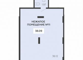 Продажа помещения свободного назначения, 38.09 м2, Воронеж, Советский район, улица Теплоэнергетиков, 17ск2