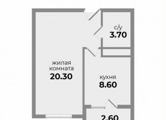 Продажа 1-комнатной квартиры, 32 м2, Ставропольский край, Прекрасная улица, 19