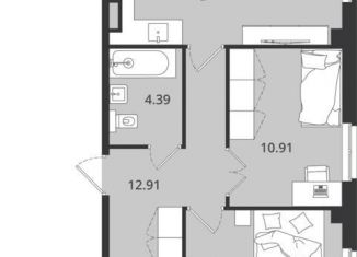 Продам трехкомнатную квартиру, 77 м2, Архангельская область