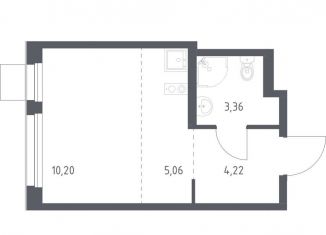 Продам квартиру студию, 22.8 м2, поселение Кокошкино