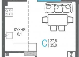 Продаю квартиру студию, 35 м2, Бахчисарай