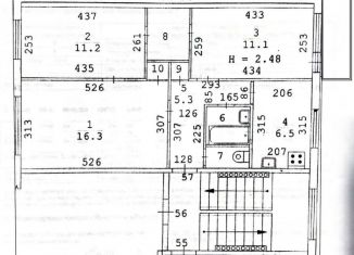 Продаю 3-ком. квартиру, 58 м2, Екатеринбург, улица Чайковского, 82к1, метро Чкаловская