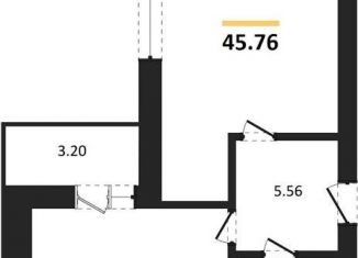 Продам однокомнатную квартиру, 45.8 м2, Калининград, улица Александра Невского