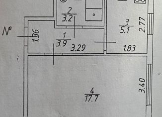 Продается 1-комнатная квартира, 29.9 м2, Валдай, улица Энергетиков, 6