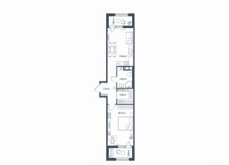 Продается однокомнатная квартира, 57.5 м2, Санкт-Петербург, метро Московские ворота