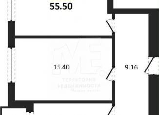 Продажа 2-комнатной квартиры, 55.5 м2, Калининград, Ленинградский район, Суздальская улица, 15