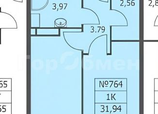 Продам 1-ком. квартиру, 31.9 м2, Люберцы