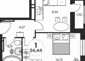 1-ком. квартира на продажу, 35 м2, Ростов-на-Дону