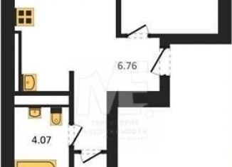 Продажа 2-ком. квартиры, 56.4 м2, Калининград, Ленинградский район, улица Героя России Катериничева, 9к2