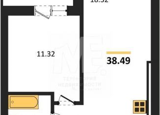 Продается 1-комнатная квартира, 38.5 м2, Калининградская область