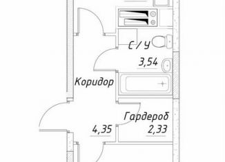 Продажа однокомнатной квартиры, 39.1 м2, Дмитров