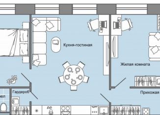 Продам четырехкомнатную квартиру, 84 м2, село Первомайский, улица Строителя Николая Шишкина, 11к1