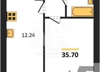 Продаю 1-комнатную квартиру, 35.7 м2, Калининград, улица Сержанта Мишина, 81к3, Центральный район