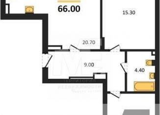 Продаю 2-комнатную квартиру, 66 м2, Калининград, Ленинградский район, Орудийная улица, 13