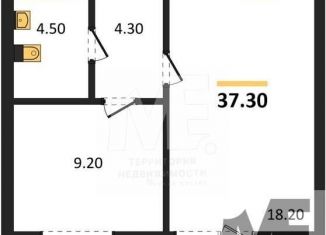 Продаю однокомнатную квартиру, 37.3 м2, Калининград, Орудийная улица, 13