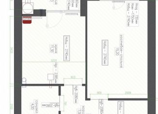 Продается однокомнатная квартира, 40.6 м2, Ставрополь, Гражданская улица, 1/2к1, микрорайон № 14