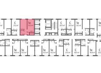 Продам 1-ком. квартиру, 33.4 м2, Санкт-Петербург, метро Обухово