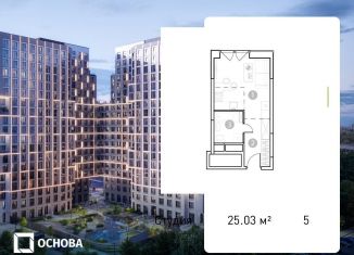 Продается квартира студия, 25 м2, Москва, район Преображенское