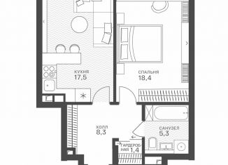 Продаю 1-ком. квартиру, 50.9 м2, Москва, метро Крылатское