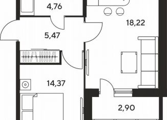 Продаю 1-ком. квартиру, 45 м2, Ростов-на-Дону