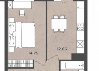 Продажа 1-ком. квартиры, 39.8 м2, Пермь, улица Космонавта Леонова, 41/1