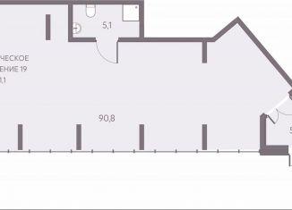 Продаю помещение свободного назначения, 101.1 м2, Пермь, Сапфирная улица, 15, Мотовилихинский район