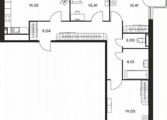 Продажа 3-комнатной квартиры, 81.6 м2, Ростов-на-Дону