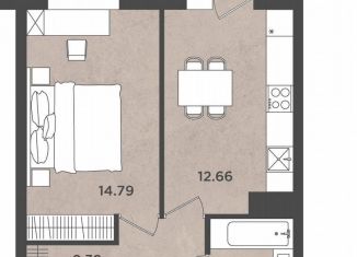 Продам 1-комнатную квартиру, 39.8 м2, Пермь, улица Космонавта Леонова, 41/1