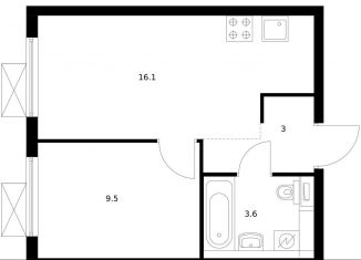 Продам 1-комнатную квартиру, 32.2 м2, Москва, Кавказский бульвар, 51к2