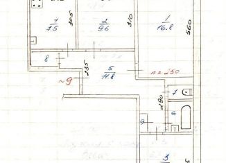 Продам многокомнатную квартиру, 64 м2, Выкса, Центральный микрорайон, 20