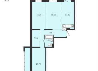 Продам квартиру свободная планировка, 99.6 м2, Иркутск, Советская улица, 115/1