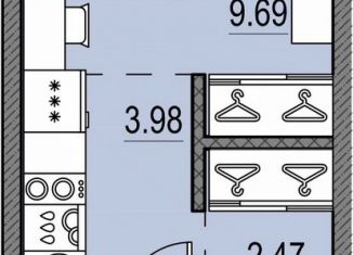 Продаю квартиру студию, 19.1 м2, Санкт-Петербург, метро Приморская