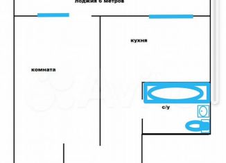 Продам 1-комнатную квартиру, 33.6 м2, Химки, Библиотечная улица, 27