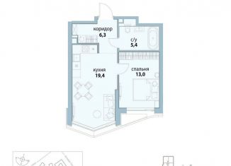 Продается 1-комнатная квартира, 44.1 м2, Москва, район Лефортово