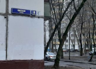 Сдам в аренду однокомнатную квартиру, 34 м2, Москва, Окская улица, 8к1, метро Текстильщики