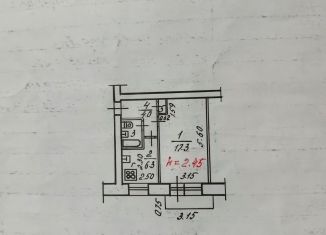 Продаю 1-комнатную квартиру, 30.6 м2, Череповец, улица Бардина, 29