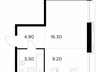 Продажа квартиры студии, 35.9 м2, Москва, Войковский район