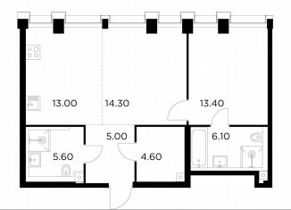 Продажа 1-комнатной квартиры, 62 м2, Москва, метро Войковская