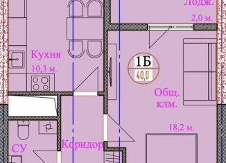 Продам 1-комнатную квартиру, 40 м2, Чечня