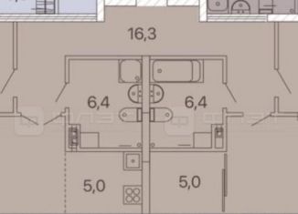 Продается трехкомнатная квартира, 110.4 м2, Казань, улица Горьковское Шоссе, 2