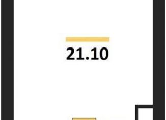 Продается квартира студия, 21.1 м2, Воронеж, Железнодорожный район, улица Фёдора Тютчева, 105