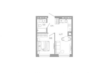Продается 1-ком. квартира, 31.9 м2, Астрахань, Советский район, Боевая улица, 132с2